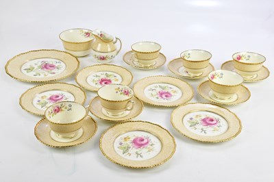 Lot 510 - ROYAL DOULTON; a hand painted breakfast...