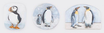 Lot 173 - ANNE PLANT (1934-2019); 'King Penguin and...