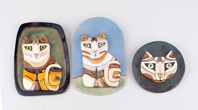 Lot 168 - ANNE PLANT (1934-2019); a trio of stoneware...