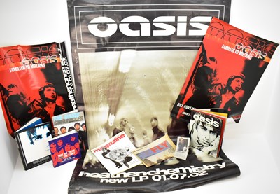 Lot 493 - OASIS; a group of related collectibles, to...