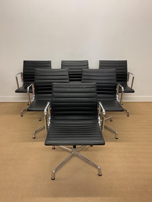 Lot 757 - CHARLES & RAY EAMES FOR VITRA; a set of six...