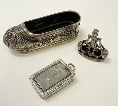 Lot 527 - WILLIAM SIMPSON; a George IV hallmarked silver...