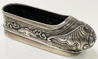 Lot 527 - WILLIAM SIMPSON; a George IV hallmarked silver...