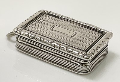 Lot 527 - WILLIAM SIMPSON; a George IV hallmarked silver...