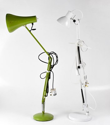 Lot 156 - Two adjustable desk lamps (2).