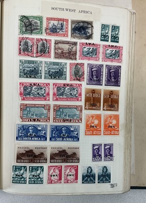 Lot 281 - A world stamp album with unused and postally...