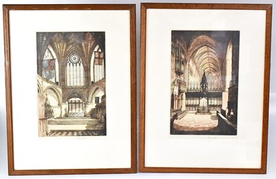 Lot 632 - J. LEWIS STANT (1905-1964); two tinted...