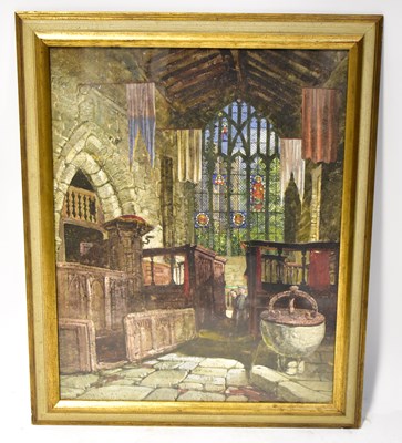 Lot 598 - IN THE MANNER OF MARGARET RAYNOR; oil on board,...