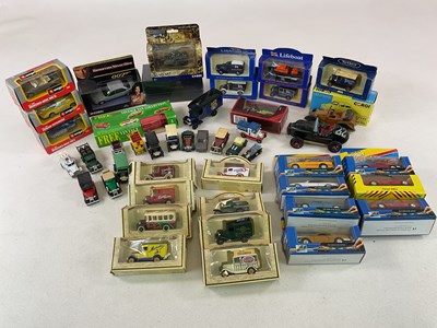 Lot 205 - A collection of diecast toy cars, Corgi,...