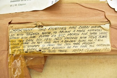Lot 597 - WILLIAM JAMES MORLEY CLAYTON (British,...
