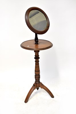 Lot 55 - An Edwardian mahogany vanity stand with...
