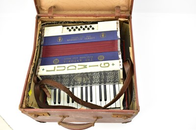 Lot 538 - LUDWIG ACCORDION; a model 'Antoria' accordion,...