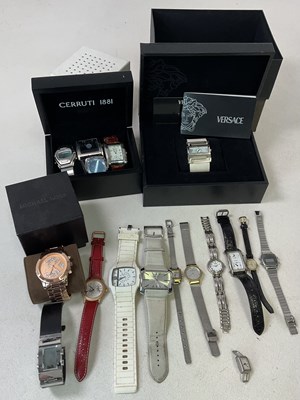 Lot 676 - A collection of wristwatches including Michael...