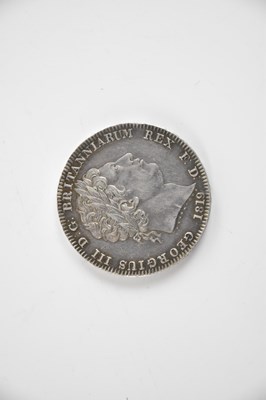 Lot 631 - A George III silver crown, 1819, with 'Anno...