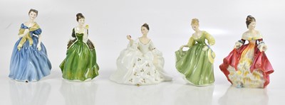 Lot 465 - ROYAL DOULTON; five figures comprising HN2339 '...