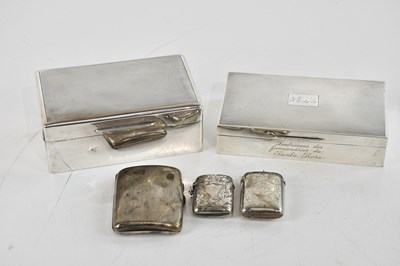 Lot 232 - MAPPIN BROTHERS; an Edward VII hallmarked...