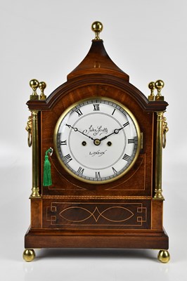 Lot 319 - JOHN SCOTT, LONDON; a mahogany cased and brass...