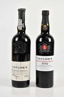 Lot 840 - PORT; a bottle of Taylor's 1998 vintage port,...