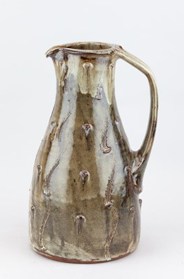 Lot 527 - PHIL ROGERS (1951-2020); a tall stoneware jug...