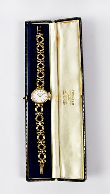 Lot 998 - ROTARY; a 9ct gold cased ladies' wristwatch,...