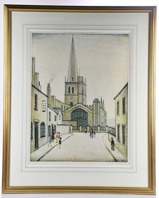 Lot 7 - LAURENCE STEPHEN LOWRY RA (1887-1976); pencil...