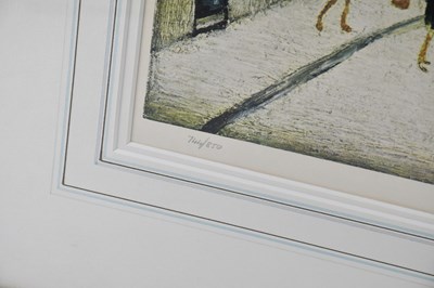 Lot 7 - LAURENCE STEPHEN LOWRY RA (1887-1976); pencil...