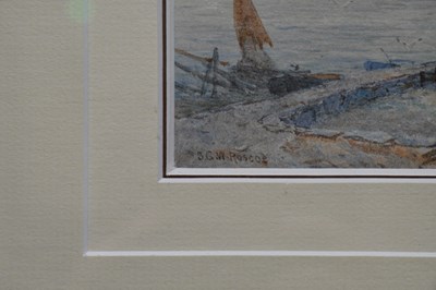 Lot 2943 - SG WILLIAMS ROSCOE (1852-1922); watercolour,...
