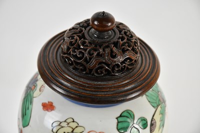 Lot 1016 - Two Chinese porcelain Ming Dynasty baluster...