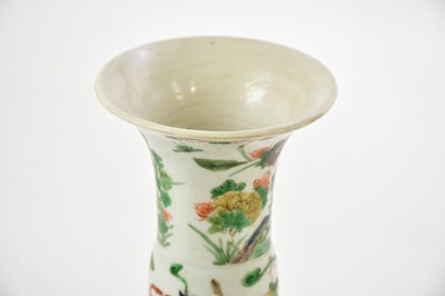 Lot 1017 - A Chinese porcelain Kangxi style Famille Verte...