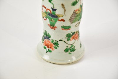 Lot 1017 - A Chinese porcelain Kangxi style Famille Verte...