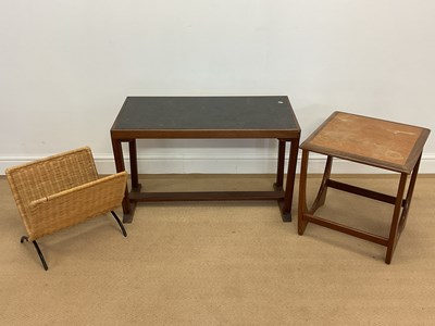 Lot 816 - G PLAN; a Fresco teak side table, and other...