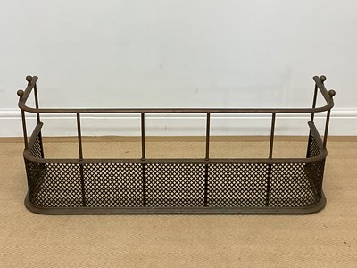 Lot 235 - An early 20th century brass nursery...