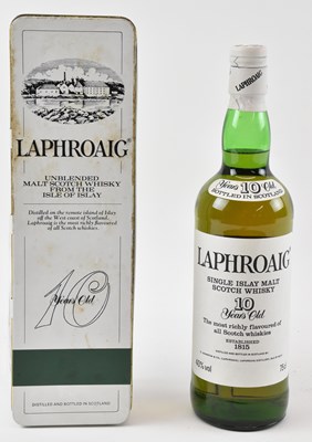 Lot 150 - WHISKY; a bottle of Laphroaig Malt Scotch...