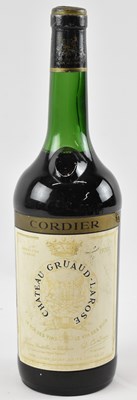 Lot 138 - RED WINE; a magnum of Cordier Château...