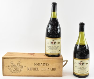 Lot 216 - WINE; two magnums of 1988 Domaine de la...