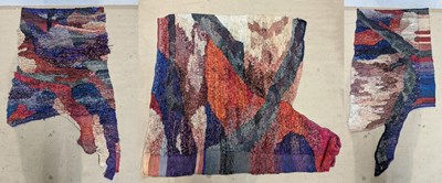 Lot 689 - ELDA HELEN ABRAMSON; a needlework three...