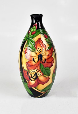 Lot 219 - MOORCROFT; an 'Ambleside' vase by Rachel...