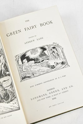 Lot 176 - LANG (ANDREW), THE YELLOW FAIRY BOOK, 1894;...