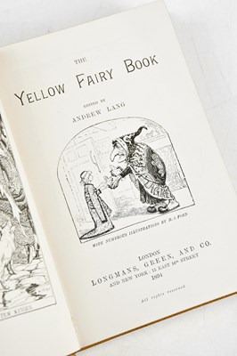 Lot 176 - LANG (ANDREW), THE YELLOW FAIRY BOOK, 1894;...