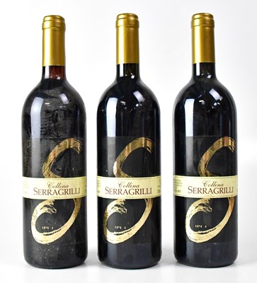 Lot 836 - Three bottles of Collina Serragrilli 2002 (3).