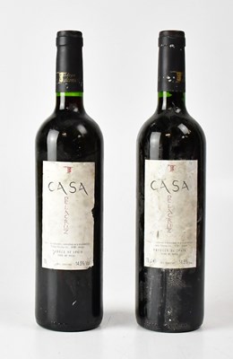 Lot 829 - Two bottles of Casa Delacruz (2).