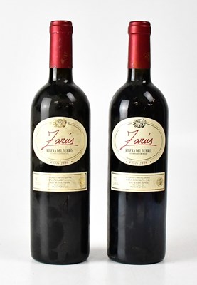 Lot 833 - Two bottles of Zarus Ribera Del Duero, 2000 (2).