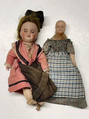 Lot 218 - An SFPJ doll, 20 cm, in all original clothing ,...