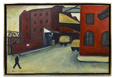 Lot 420 - ALAN LOWNDES (1921-1978); oil on canvas,...