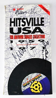 Lot 462 - HITSVILLE USA; a multi-signed CD box set of 4...