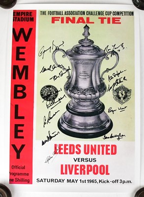 Lot 550 - LIVERPOOL FC; a reproduced posted for Leeds...