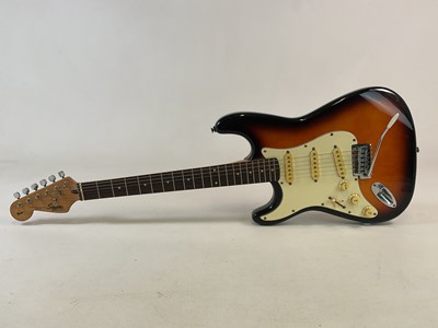 Lot 150 - FENDER STRATOCASTER SQUIER; electric guitar,...