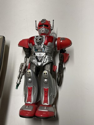 Lot 174 - TOMY; an Omnibot robot and one other, taller...