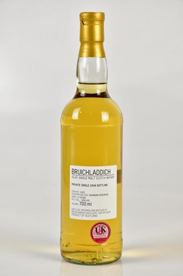 Lot 844 - WHISKY; a single bottle Bruichladdich Islay...