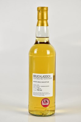 Lot 845 - WHISKY; a single bottle Bruichladdich Islay...